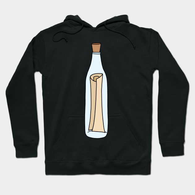 Message in a Bottle Hoodie by murialbezanson